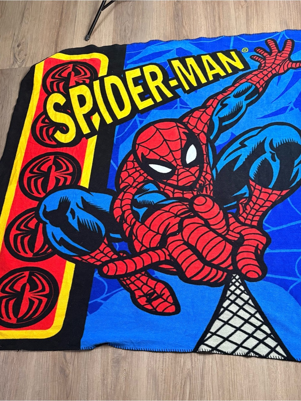 Marvel Spider-Man blanket size 51x51 #spiderman #superhero